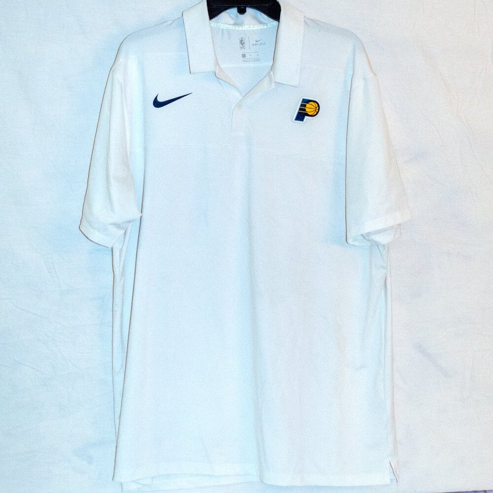 Nike Men’s XL Indiana Pacers Dri-FIT Polo Shirt